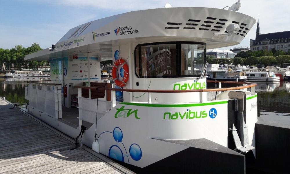 Navire à passagers électrique et hydrogène